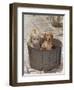 Little Girl and Dog-Nora Hernandez-Framed Giclee Print