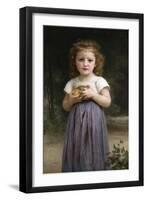 Little Girl Clutching Apples, 1895-Cristofano Allori-Framed Giclee Print