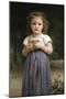 Little Girl Clutching Apples, 1895-Cristofano Allori-Mounted Giclee Print