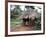 Little Girl Dressed for Church, in Front of Hut, Uganda, East Africa, Africa-D H Webster-Framed Photographic Print