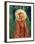 Little Girl in a Redcurrant Dress, 1912-Mary Cassatt-Framed Giclee Print