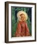 Little Girl in a Redcurrant Dress, 1912-Mary Cassatt-Framed Giclee Print