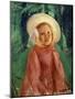 Little Girl in a Redcurrant Dress, 1912-Mary Cassatt-Mounted Giclee Print