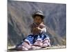 Little Girl in Traditional Dress, Colca Canyon, Peru, South America-Jane Sweeney-Mounted Photographic Print