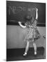 Little Girl Learning Her Abc's-Nina Leen-Mounted Photographic Print