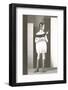 Little Girl Mannequin with Book-Found Image Press-Framed Photographic Print