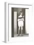 Little Girl Mannequin with Book-Found Image Press-Framed Photographic Print