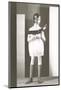 Little Girl Mannequin with Book-Found Image Press-Mounted Photographic Print