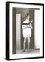 Little Girl Mannequin with Book-Found Image Press-Framed Photographic Print