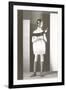 Little Girl Mannequin with Book-Found Image Press-Framed Photographic Print