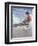 Little Girl on the Beach-Patti Mollica-Framed Premium Giclee Print