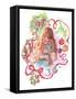 Little Girl's Christmas-Judy Mastrangelo-Framed Stretched Canvas