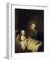 Little Girl Saying Her Prayers in Bed-Johann Georg Meyer von Bremen-Framed Giclee Print