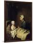 Little Girl Saying Her Prayers in Bed-Johann Georg Meyer von Bremen-Framed Giclee Print