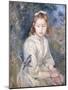 Little Girl with a Bird (Petite Fille a l'Oiseau). 1891-Berthe Morisot-Mounted Giclee Print