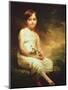 Little Girl with Flowers or Innocence, Portrait of Nancy Graham-Sir Henry Raeburn-Mounted Giclee Print