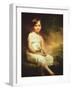 Little Girl with Flowers or Innocence, Portrait of Nancy Graham-Sir Henry Raeburn-Framed Giclee Print