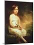 Little Girl with Flowers or Innocence, Portrait of Nancy Graham-Sir Henry Raeburn-Mounted Giclee Print