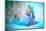 Little Girl with Mother in Princess Dress on a Background of a Winter Fairy Tale. Baby and Mom Snow-Miramiska-Mounted Photographic Print