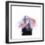 Little Girl-Agnes Cecile-Framed Premium Giclee Print