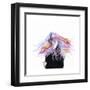 Little Girl-Agnes Cecile-Framed Art Print