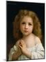 Little Girl-William Adolphe Bouguereau-Mounted Giclee Print