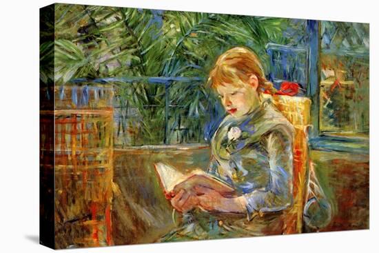 Little Girl-Berthe Morisot-Stretched Canvas