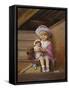 Little Girl-Dianne Dengel-Framed Stretched Canvas