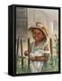 Little Girl-Dianne Dengel-Framed Stretched Canvas