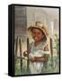 Little Girl-Dianne Dengel-Framed Stretched Canvas