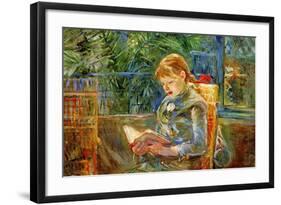 Little Girl-Berthe Morisot-Framed Art Print