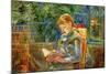 Little Girl-Berthe Morisot-Mounted Art Print