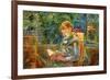 Little Girl-Berthe Morisot-Framed Art Print