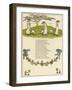 Little Girls and Little Lambs-Kate Greenaway-Framed Art Print