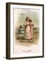 Little Girls at the Seaside-Maud Goodman-Framed Art Print