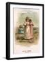 Little Girls at the Seaside-Maud Goodman-Framed Art Print