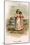 Little Girls at the Seaside-Maud Goodman-Mounted Art Print