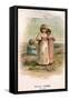 Little Girls at the Seaside-Maud Goodman-Framed Stretched Canvas