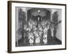 Little Girls at the The Roman Catholic Orphan Asylum-William Davis Hassler-Framed Photographic Print