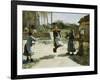 Little Girls Jumping Rope-Alphonse Etienne Dinet-Framed Giclee Print