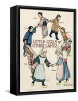 Little Girls of Other Lands in their Native Costumes-Ruth Cobb-Framed Stretched Canvas