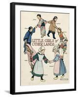 Little Girls of Other Lands in their Native Costumes-Ruth Cobb-Framed Art Print