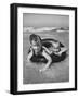 Little Girls Playing Together on a Beach-Lisa Larsen-Framed Premium Photographic Print