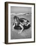 Little Girls Playing Together on a Beach-Lisa Larsen-Framed Photographic Print