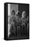 Little Girls Read their Lessons-Dorothea Lange-Framed Stretched Canvas