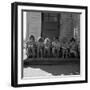 Little Girls Read their Lessons-Dorothea Lange-Framed Art Print