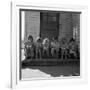 Little Girls Read their Lessons-Dorothea Lange-Framed Art Print