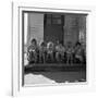 Little Girls Read their Lessons-Dorothea Lange-Framed Art Print