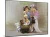 Little Girls-Dianne Dengel-Mounted Giclee Print