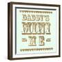 Little Gold 27-Lola Bryant-Framed Art Print